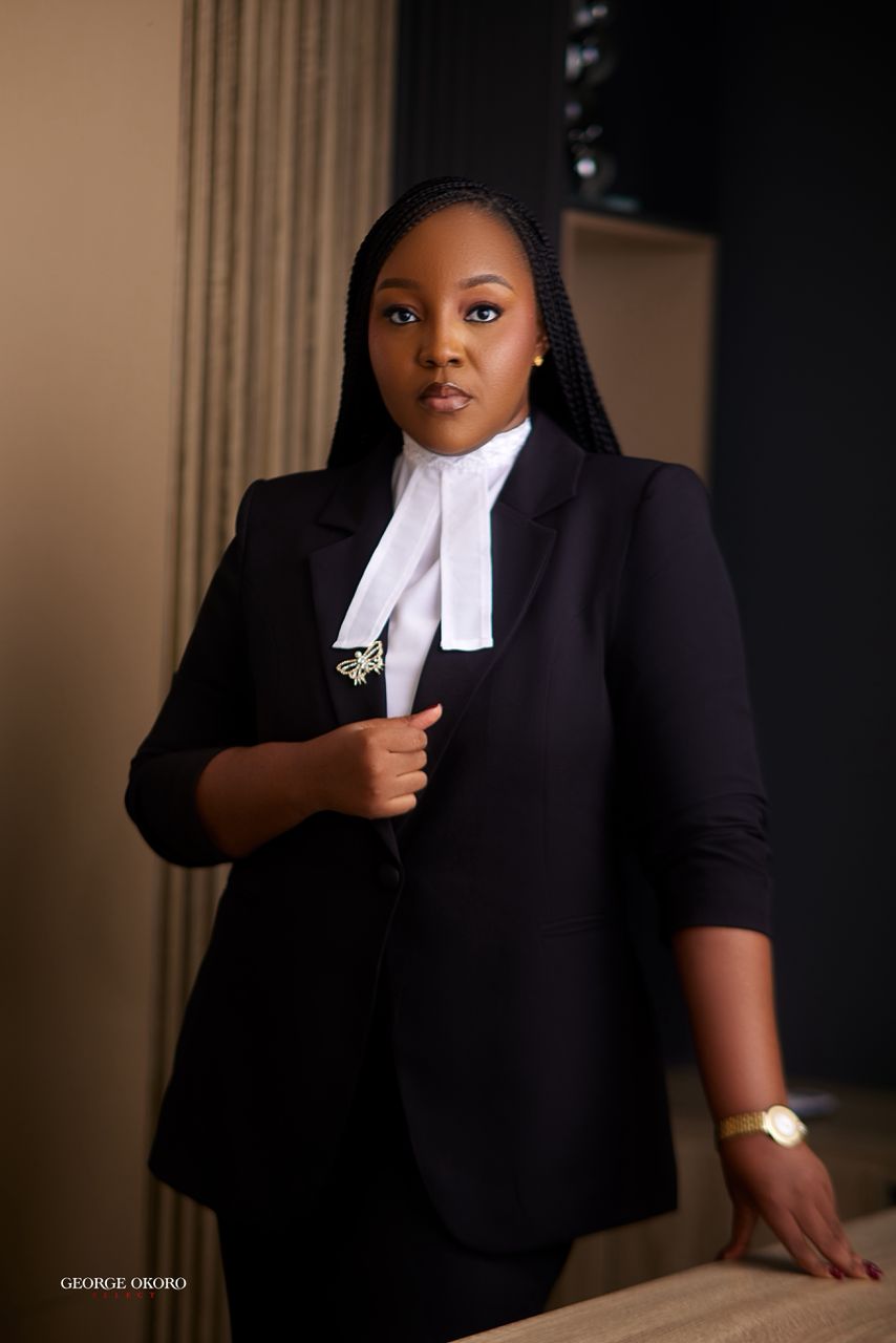 Chidera Ihim, Principal Partner at Ihim and Associates, in barrister robes
